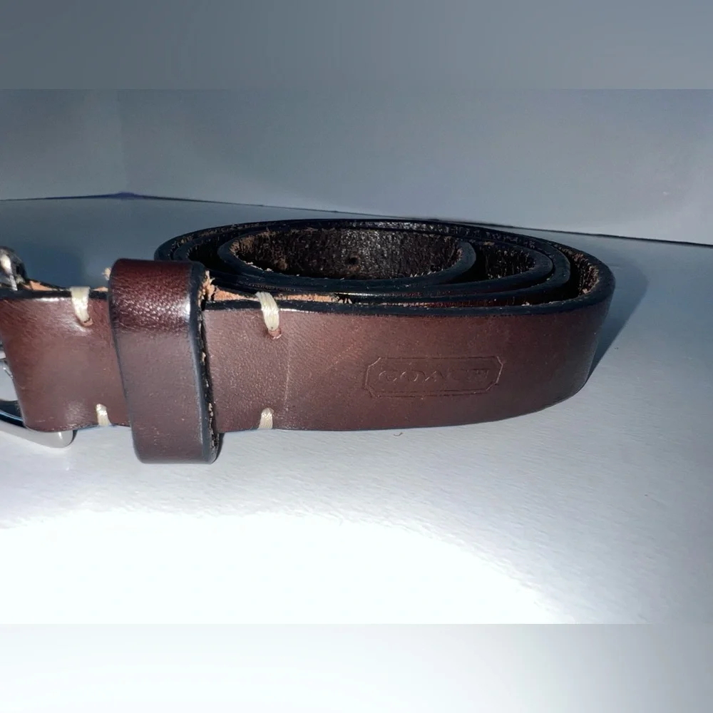 Coach‎ woman’s Leather Brown Belt